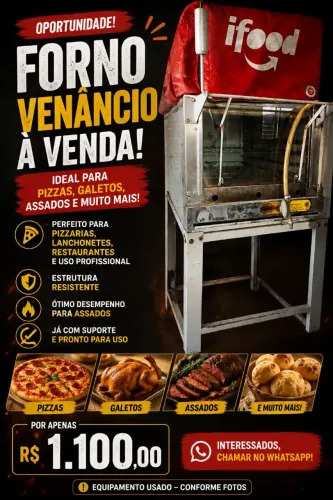 FORNO VENÂNCIO R$1100,00