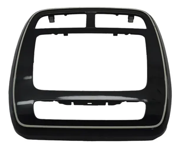 Moldura Radio Painel Central Kwid 2019 Original Preto