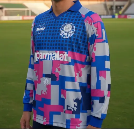 Camisa goleiro Palmeiras retrô 1996
