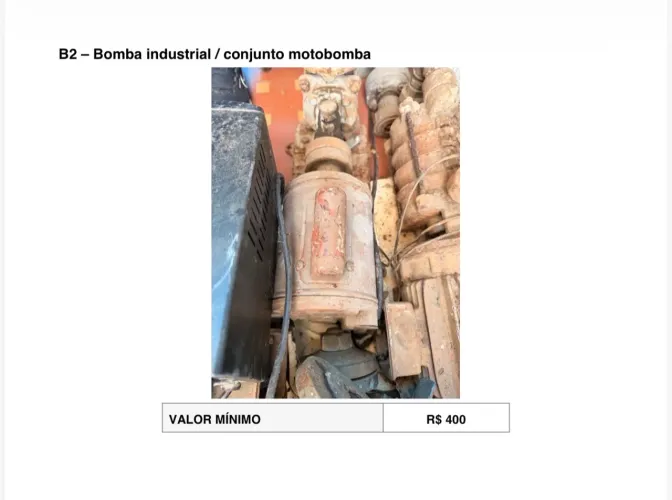 Bomba industrial