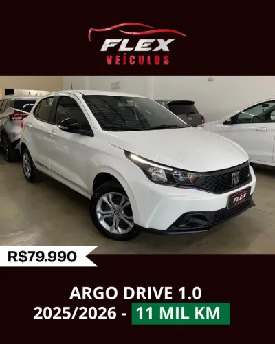 Fiat Argo Drive 1.0 6V Flex 2026