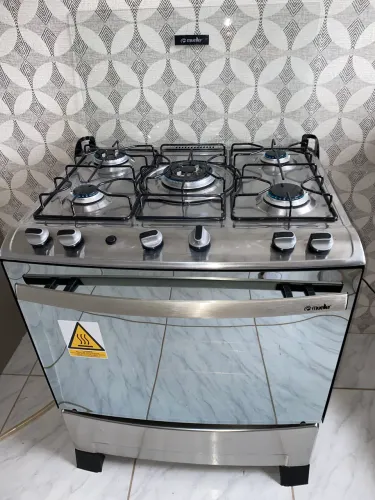Fogão 5 Bocas Automático Seminovo- Entrego !