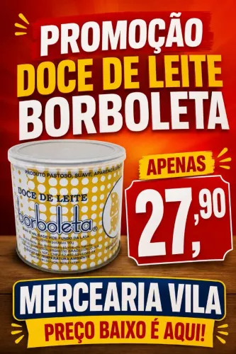 Doce de leite borboleta