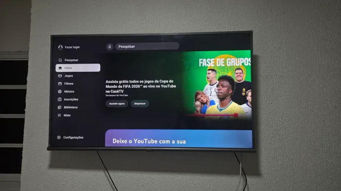 TV SMART TCL 50 polegadas