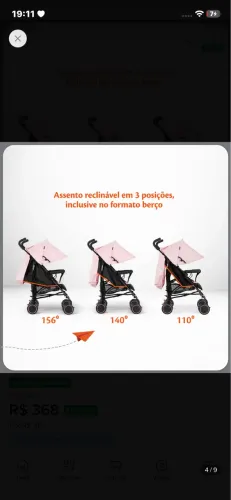 Carrinho de bebê/Menina