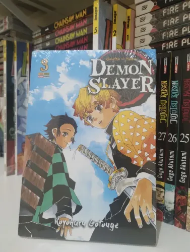 Demon Slayer Mangá Volume 3 - Novo/Lacrado 