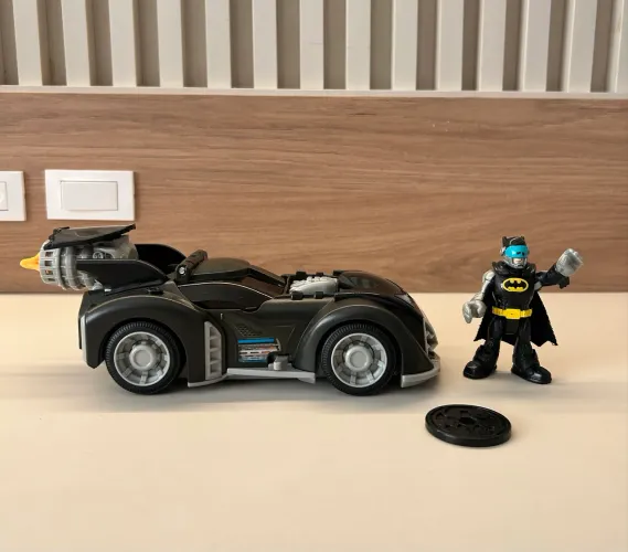 Imaginext Batman e Batmóvel 