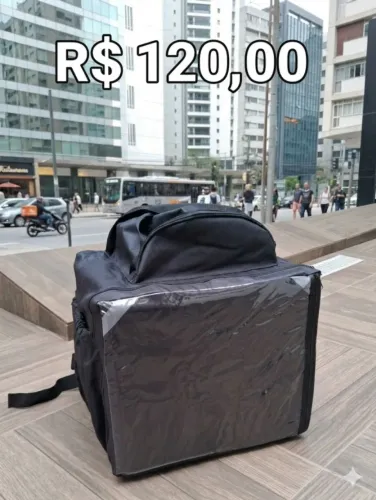 Bag para entrega com isopor de 45 litros nova!