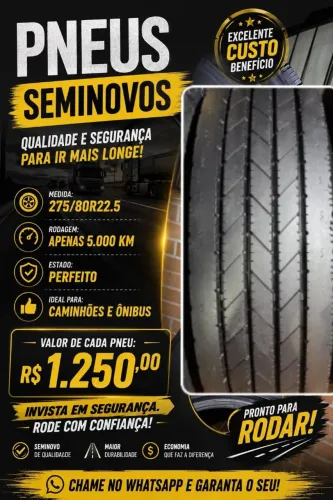 Pneus 275/80R22.5