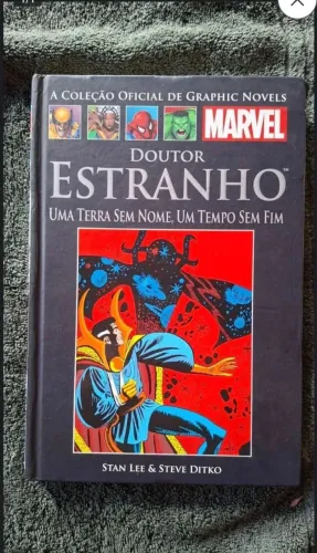 HQ's Salvat Doutor Estranho e Homem-Aranha Coleção Definitiva