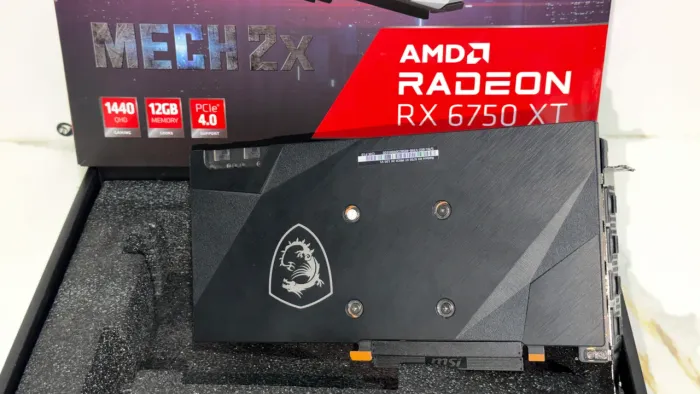 RX 6750 XT 12GB Merch 2X Zerada na caixa
