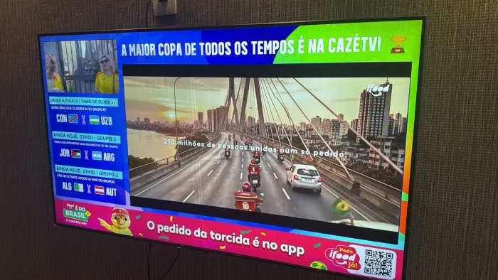 TV Samsung Smart 4K 55 polegadas
