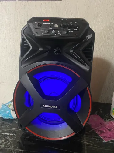 Caixa de som Bluetooth Mondial 