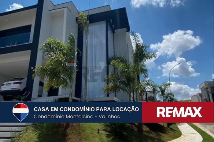 Linda casa para locação no Condominio Montalcino em Valinhos