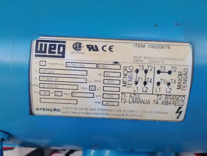 Bomba para irrigação