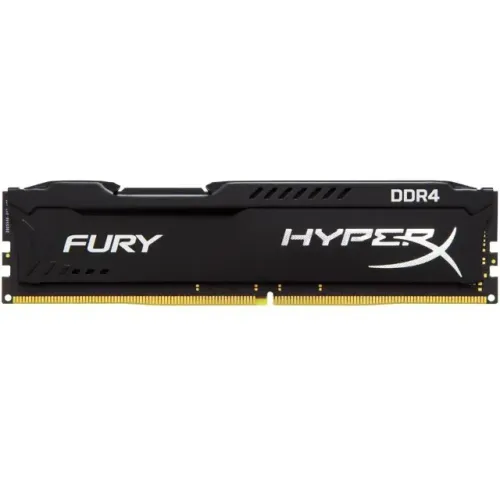 Memória RAM HyperX Fury, 8GB, 2400MHz, DDR4, CL15, Preto - HX424C15FB2/8