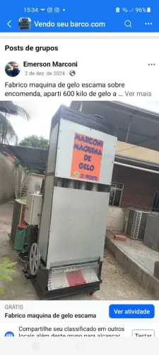 Máquina de gelo escama * 