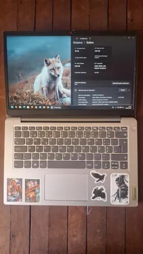 notebook lenovo ideapad 1, tela 14" (modelo 14ada7) funcionando 100%