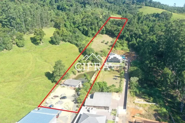 Terreno Rural - Sítio - Venda - Lagoa - 6800m2 - Rua João Eifler - Albertina - Rio do Sul