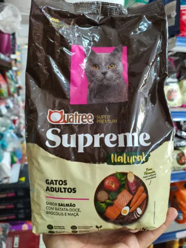 Ração Quatree Supreme gatos 1kg