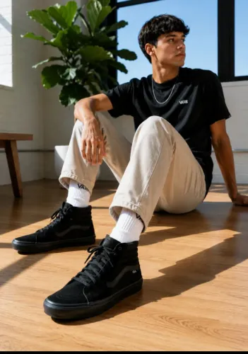 Tênis Vans SK8-Hi cano alto 42