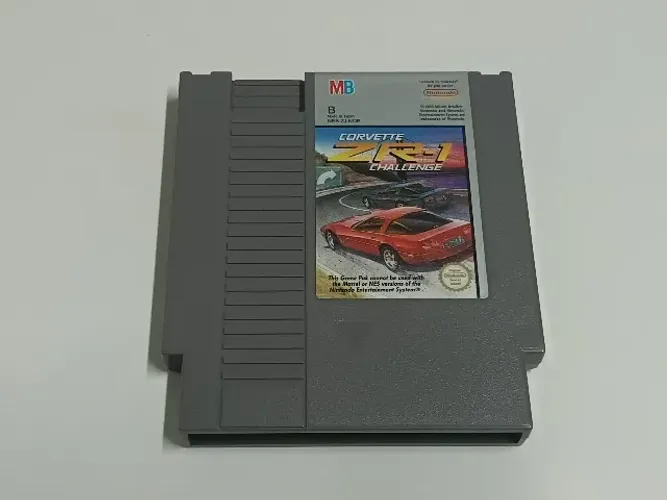 Corvette Zr-1 Challenge Original Europeu Para Nes - Nintendo - 72 Pinos - Leia!