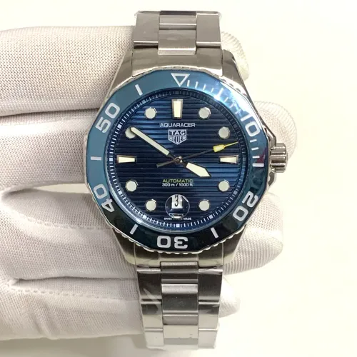 Relógio automático tag Heuer aquaracer azul novo