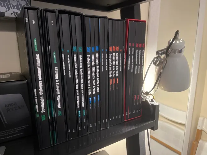 6 Box de Livros do Ensino médio FTD 360° (NOVOS)