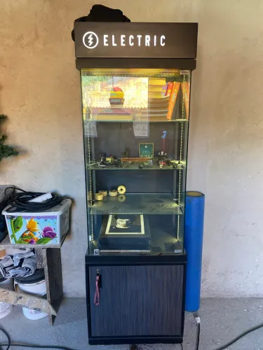 Vitrine para comércio
