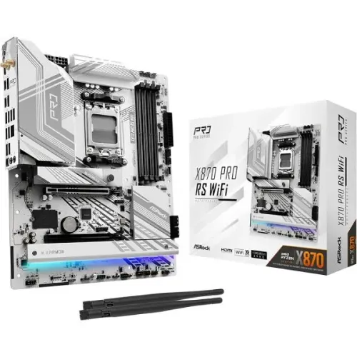 Placa-Mãe ASRock X870 Pro RS AM5 DDR5 ATX Wi-Fi