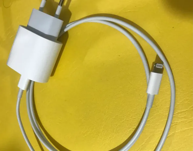 Carregador original Apple iPhone turbo usbc Lightning