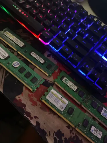 Pacote de memorias ram ddr3 e ddr2