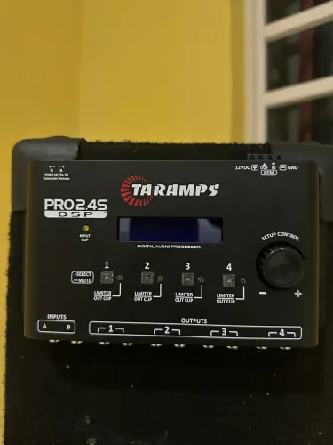 Processador de áudio TARAMPS PRO 2.4s