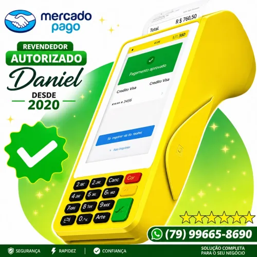 Maquininha de Cartão - Revenda Autorizada em Aracaju