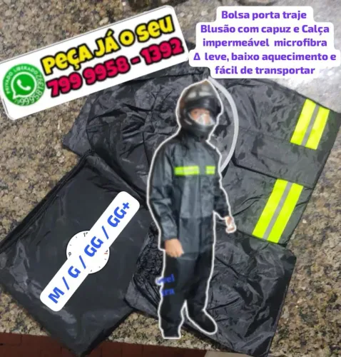 Capa de chuva, C capuz, moto, bike, queiro impermeável , capa de chuva