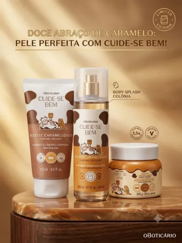 Kit DeLeite Caramelizado O Boticário