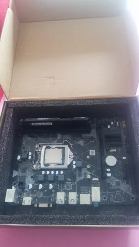 KIT PLACA MÃE H310M-T + I5 8500 + 4 GB RAM DDR4