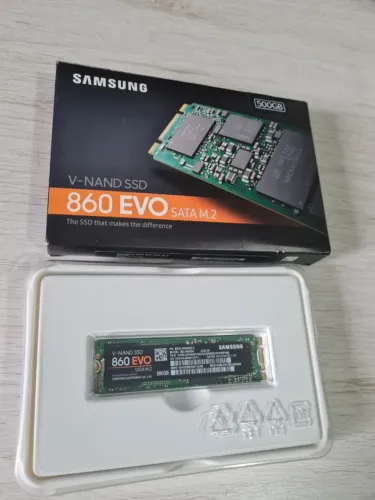 SSD Samsung 860 EVO 500GB M.2 SATA ORIGINAL (ENVIO OLX PAY!)