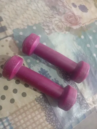 Halteres de musculação, valor pelos 2, exercícios meio kg cada