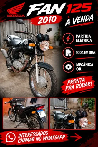 fan 125 2010 partida