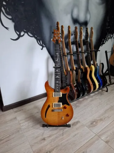 Guitarra PRS Se Custom Semi Hollow TUNADA 
