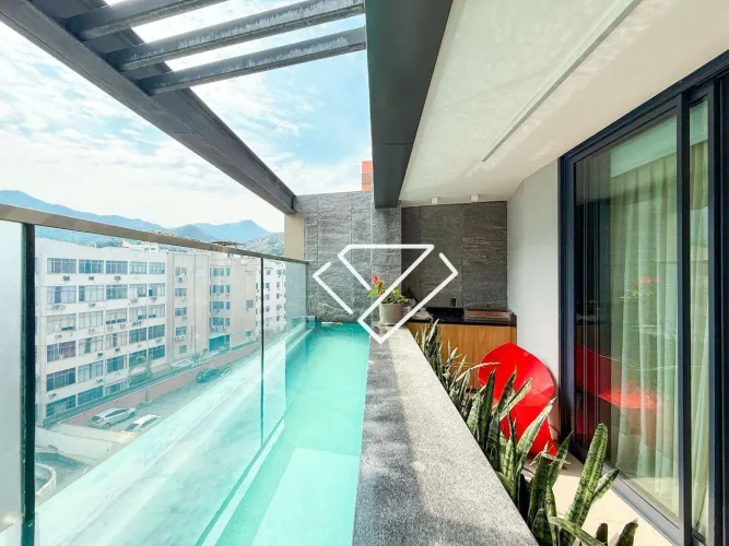 Cobertura com 2 quartos à venda, 139 m² por R$ 4.600.000 - Leblon - Rio de Janeiro/RJ