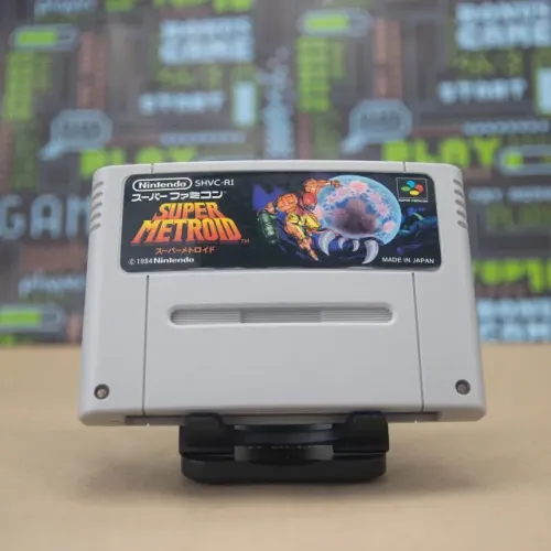 Super Metroid - Super Nintendo Original Japonês (Idioma Inglês) (Bateria Nova / Salvando)