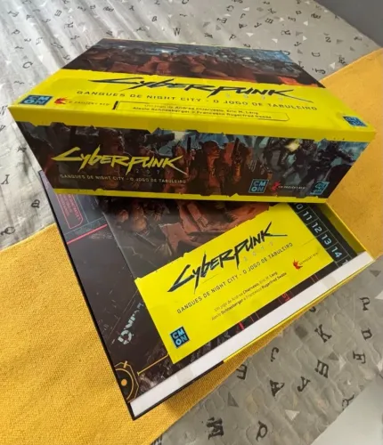 Jogo de Tabuleiro Cyberpunk 2077: Gangues de Night City