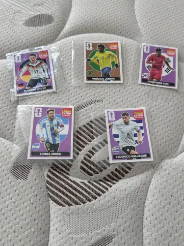 Lote de Figurinhas Panini Extra Sticker Originais