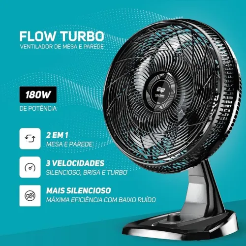 Ventilador turbo (Na caixa)