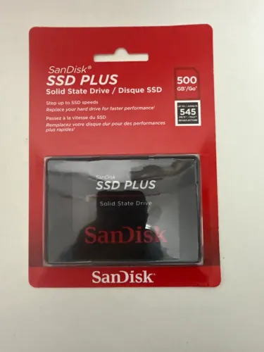 HD Sandisk SSD Plus Sata 3 500gb lacrada