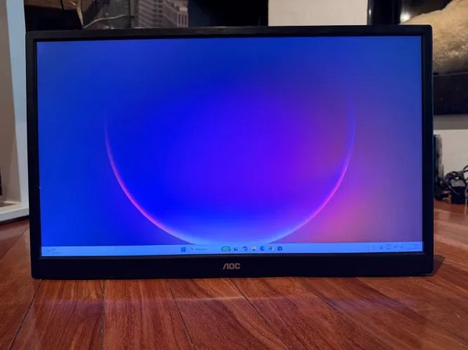 Monitor AOC M2470SWH2, 23,6, Full HD, em excelente funcionamento.