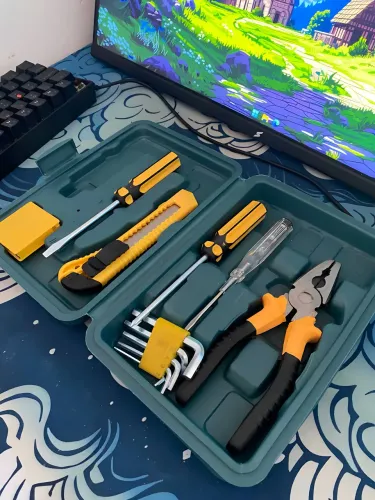 Mini-Caixa de Ferramentas 12 Peças