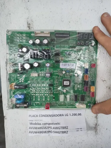 Placa display da condensadora Inverter LG
